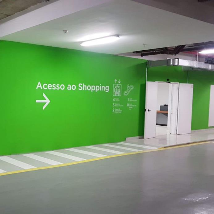 Shopping Parque da Cidade - Comunicação visual